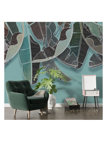 Фототапет Навес от листа