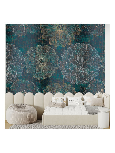 Фототапет Флорални отпечатъци