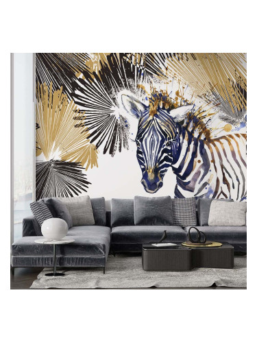 Фототапет Рисувана зебра