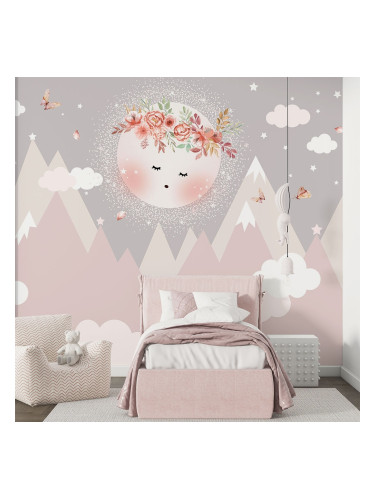 Детски фототапет - Луната спи