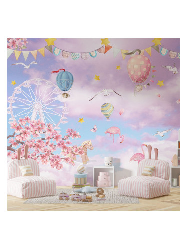 Фототапет - Розов панаир