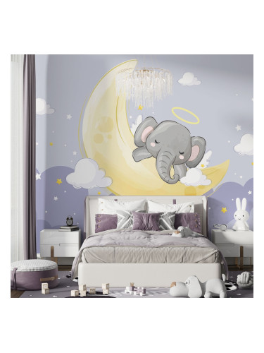 Фототапет за детска стая - Слонче на луната