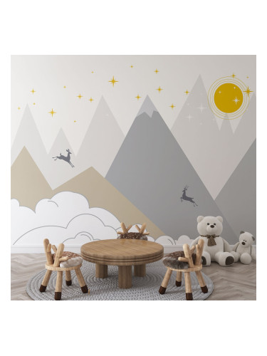 Фототапет - Нощ над планината