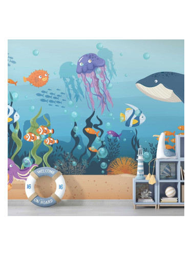 Детски фототапет - Пъстър океан