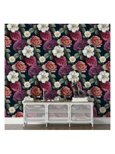 Фототапет - Цветна стена