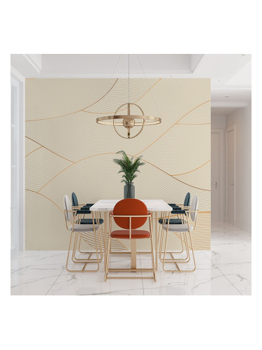 Фототапет - Златисти вълни