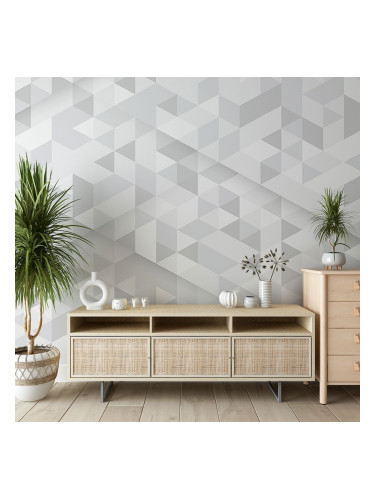 Фототапет - Сива мозайка