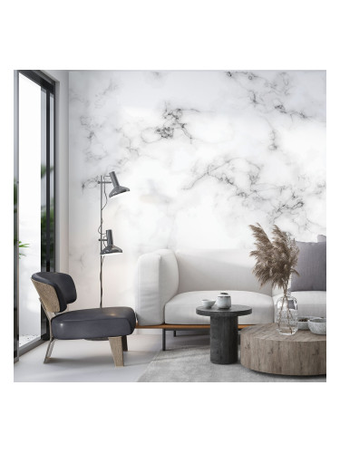 Фототапет - Стена от бял мрамор