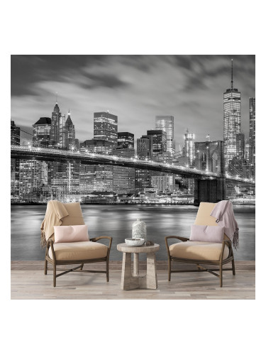 Фототапет - Черно-бял Ню Йорк