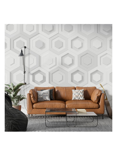 Фототапет - Шестоъгълници