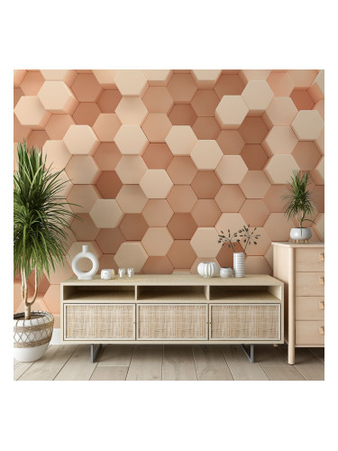 Фототапет - Шестоъгълници 2