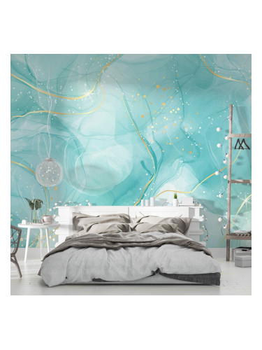 Фототапет - Зелен мрамор