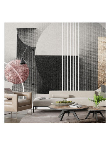 Фототапет - Сиви елементи 