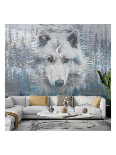 Фототапет - Снежен вълк