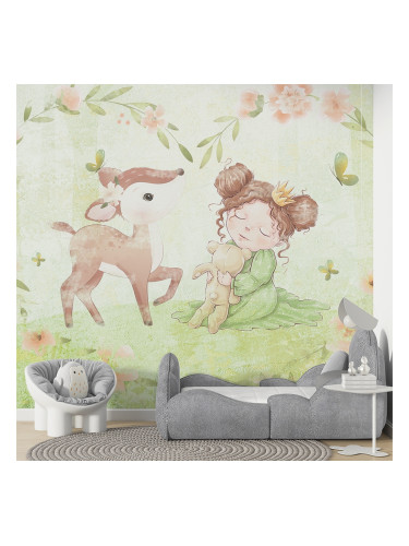 Фототапет - Принцеса и сърничка