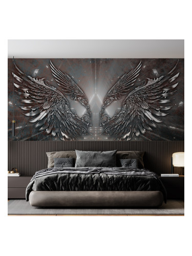 Фототапет - Сребърни криле