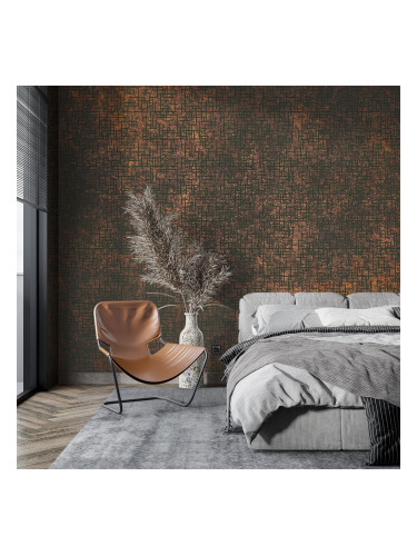 Фототапет Dark brown Pattern