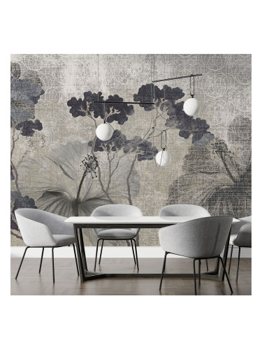 Фототапет - Сива пасифлора