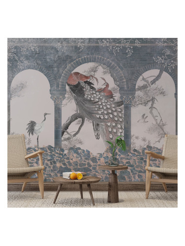 Фототапет - Кралски пауни