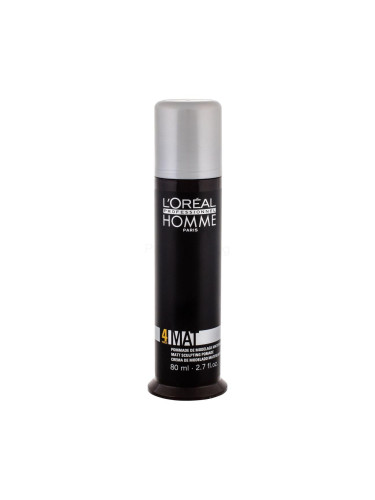 L'Oréal Professionnel Homme Mat Гел за коса за мъже 80 ml