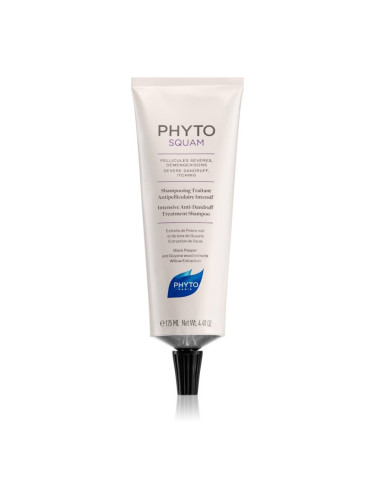 Phyto Phytosquam Intensive Anti-Danduff Treatment Shampoo шампоан против пърхот за раздразнен скалп 125 мл.
