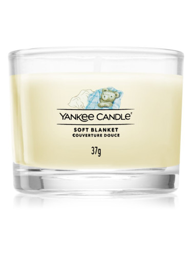 Yankee Candle Soft Blanket вотивна свещ glass 37 гр.