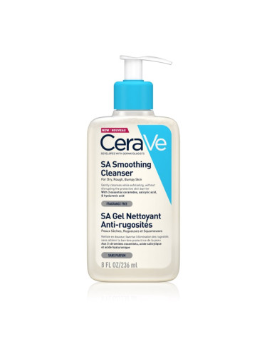 CeraVe SA почистващ и омекотяващ гел за нормална и суха кожа 236 мл.