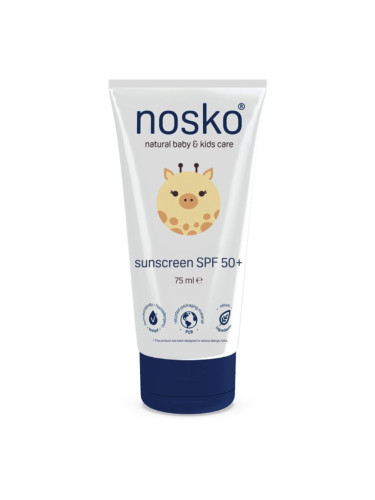 Nosko Baby Sunscreen SPF 50+ детски крем за слънчеви бани SPF 50+ 75 мл.