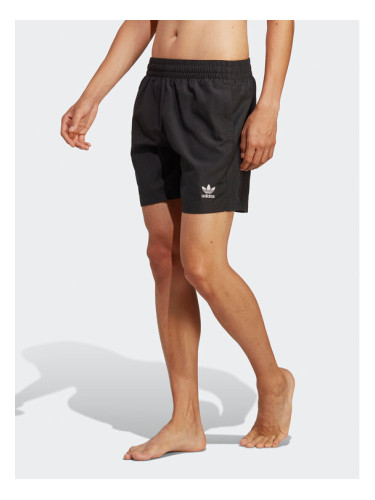 adidas Плувни шорти Originals Essentials Solid Swim Shorts HT4411 Черен Regular Fit