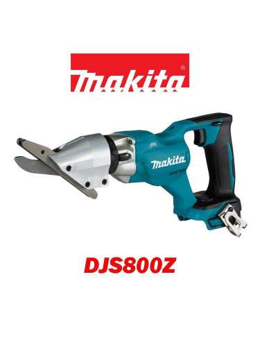 Ножица за ламарина, акумулаторна, Makita DJS800Z, 18V, LXT, 13 мм, безчетков мотор