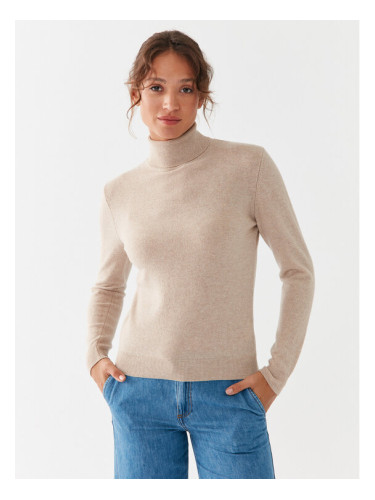 United Colors Of Benetton Поло 1002D2348 Бежов Regular Fit