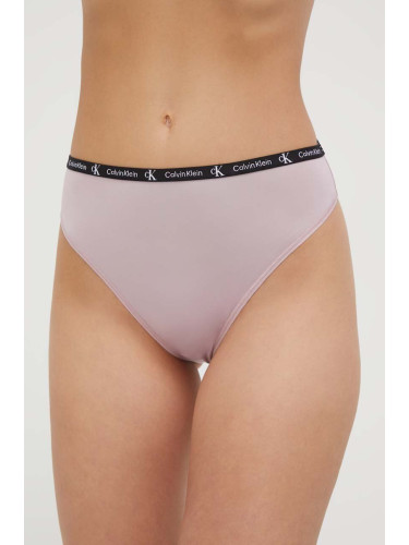 Бикини Calvin Klein Underwear (2 броя) в розово