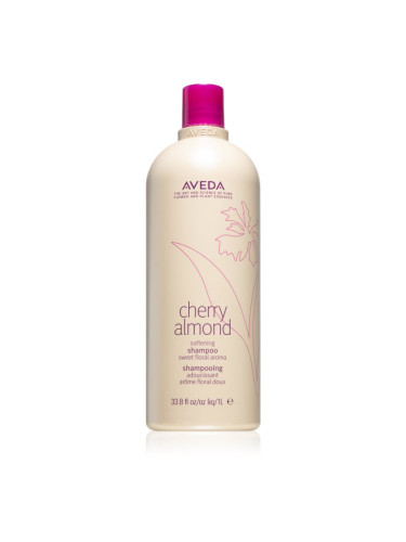 Aveda Cherry Almond Softening Shampoo подхранващ шампоан за блясък и мекота на косата 1000 мл.