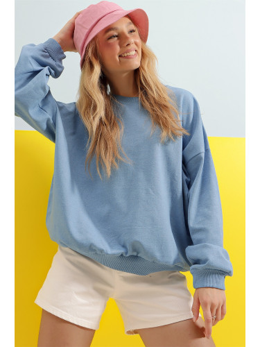 Дамски пуловер. Trend Alaçatı Stili ALC-669-001/LILAC