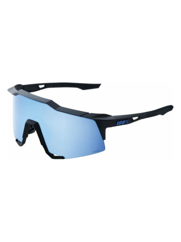 100% Speedcraft Matte Black/HiPER Blue Колоездене очила