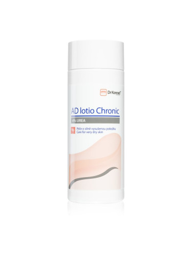 Dr Konrad AD lotio® Chronic тоалетно мляко за тяло за суха или много суха кожа 4% Urea 200 мл.