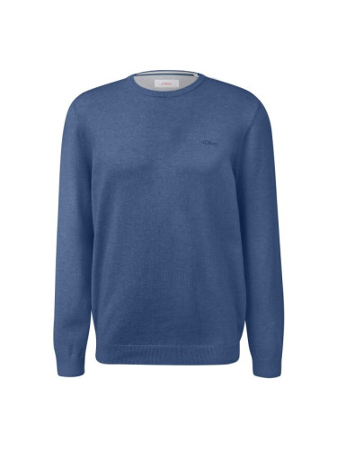 s.Oliver RL KNITTED PULLOVER NOOS Мъжки пуловер, синьо, размер