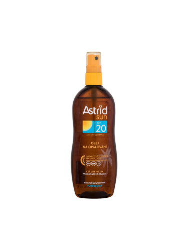 Astrid Sun Spray Oil SPF20 Слънцезащитна козметика за тяло 200 ml