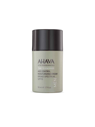 AHAVA Men Age Control Moisturizing Cream Spf15  Дневен крем мъжки 50ml