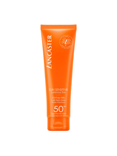 LANCASTER Sun Sensitive Oil-Free Milk SPF 50 Слънцезащитен продукт дамски 150ml