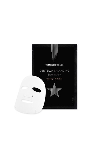 THANK YOU FARMER Centella Balancing Star Mask Маска за лице унисекс 30ml