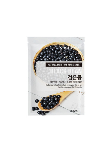 ORJENA Natural Moisture Sheet Mask – Black Bean Маска за лице дамски 23ml