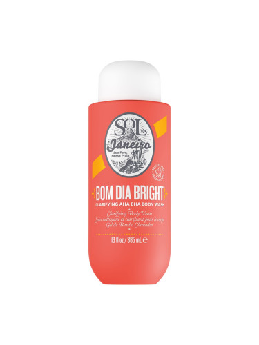 SOL DE JANEIRO Bom Dia Bright™ Clarifying Aha Bha Body Wash Душ гел дамски 385ml