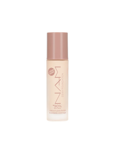 NAM Dewy Foundation 02N Naked Фон дьо тен флуид  30ml