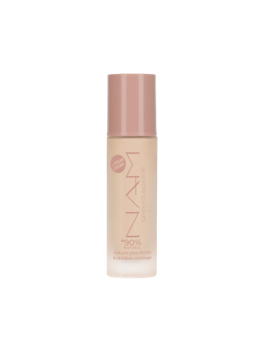 NAM Dewy Foundation 04W Sand Фон дьо тен флуид  30ml