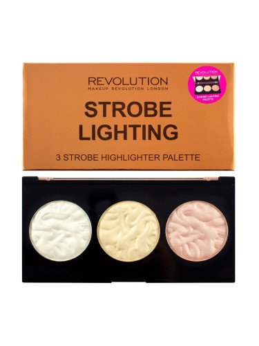MAKEUP REVOLUTION  Strobe Lighting Palette Хайлайтер  11,5gr