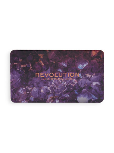 MAKEUP REVOLUTION Crystal Aura Forever Flawless Eyeshadow Palette Amethyst Сенки палитра  19,8gr
