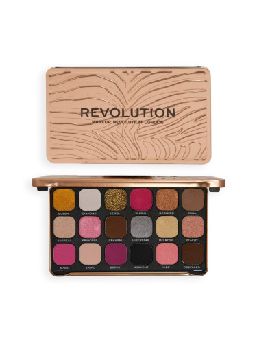 MAKEUP REVOLUTION Forever Flawless Eyeshadow Palette Bare Pink Сенки палитра  19,8gr