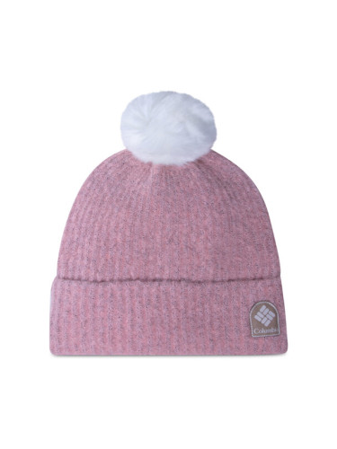 Columbia Шапка Winter Blur Pom Pom Beanie CU0036 Розов