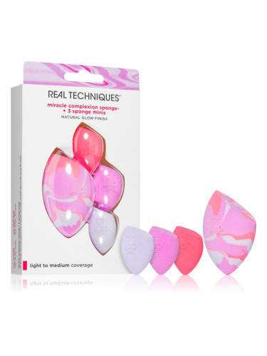 Real Techniques Berry Pop комплект мини гъбички за пръсти